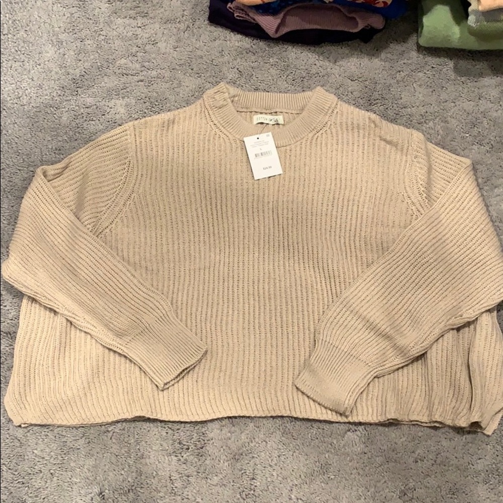 Taupe sweater